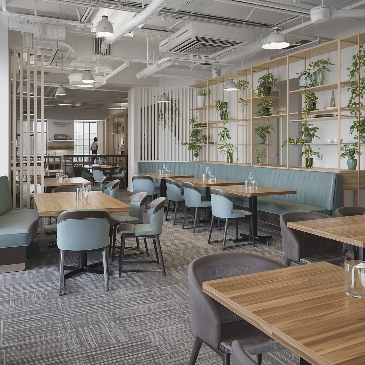 Modern wood and metal desk by Outdoorcyclesrid